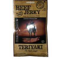 Bullseye Meats Beef Jerky Teriyaki, 50g